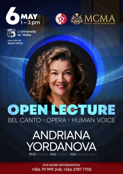 Malta Classical Music Academy Returns With Voice Open Lecture