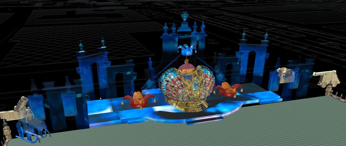 Jesters’  Wedding. Malta’s first ice show production